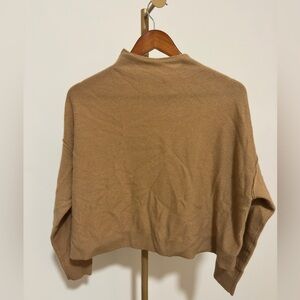 Pilcro Cashmere Sweater Tan Camel
